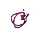 Coleira Premium/rosa com tag de identificação - Imagem 3